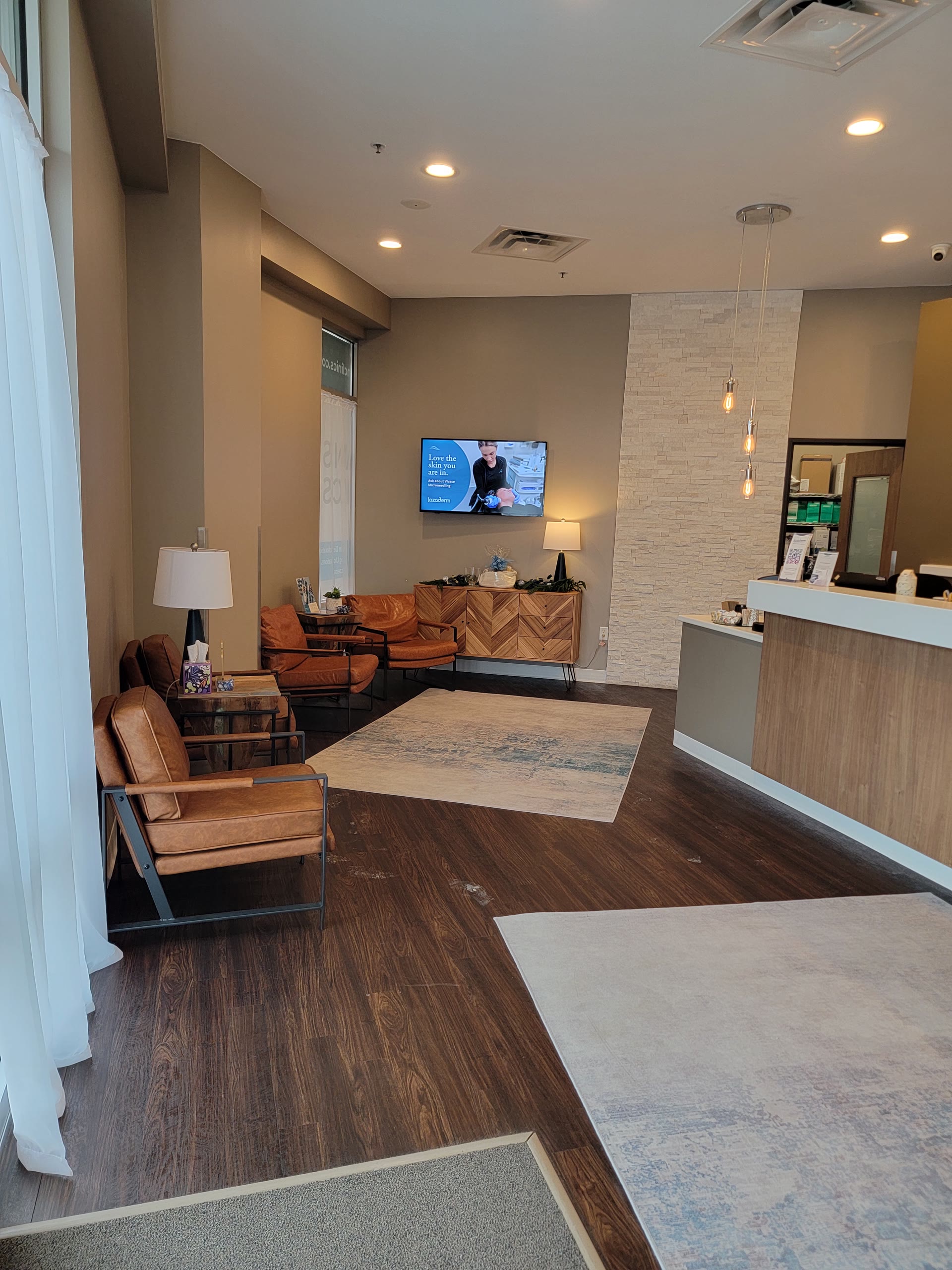 Treatment area at Lazaderm Fargo